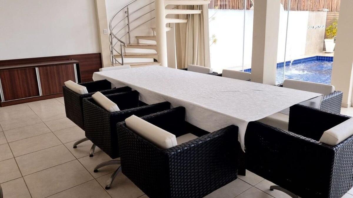 Mansao Casa Blanca Em Sao Roque C/ 5 Vagas Garagem Vila Exterior foto